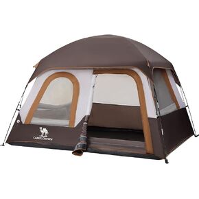 CAMEL CROWN 4/6 Person Tent Waterproof Lightweight Portable Backpacking Tent for Outdoor Camping Hiking