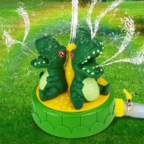 Sprinkler for Kids Outdoor Water Toys: Backyard Spinning Unicorn Toddler Sprinkler Toy - 360° Roating Spray Water Summer Outside Toys Attaches to Garden Hose Splashing Fun Toys for Boys Girls Gifts in Saudi Arabia
