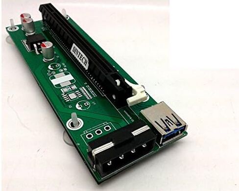 Sintech مرنة PCI Express X1 إلى X16 Riser Cable 15cms in Kuwait