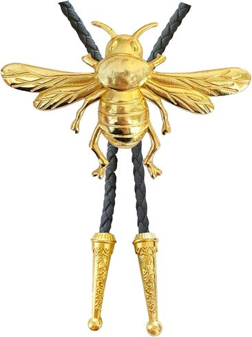 Daisy del Sol Gold 3D Bumblebee Butterfly Vegan Faux Leather Leath in Kuwait