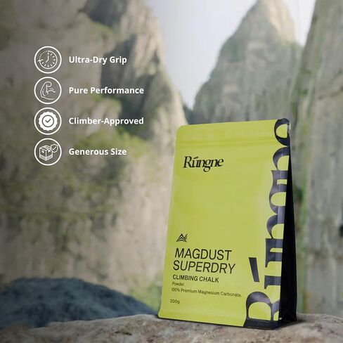Magdust 4-Pack Chalk - Premium Sports Chalk for Rock Climbing, Bouldering, Gym, and Weightlifting - High-Performance for Superior Grip Formula in Saudi Arabia