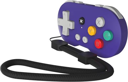 CRKD Atom - وحدة تحكم في سلسلة المفاتيح القابلة للتحصيل لـ Nintendo Switch و PC و Mac و Mobile و Smart TV (Retro Purple) in Kuwait