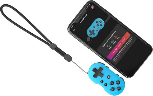 CRKD ATOM - Collectible Keychain Controller for Nintendo Switch, PC, Mac, Mobile and Smart TV (Retro Purple) in Kuwait