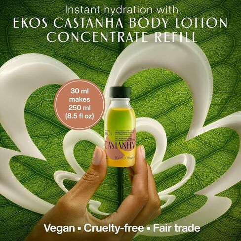 natura - Ekos Tukumã Replenishing Body Lotion - Vegan Skin Care - Moisturize & Improve Skin Texture - Boost Hyaluronic Acid - Brazilian Beauty Secrets - Self Care & Body Care - 13.5 fl oz (400ml) in Saudi Arabia