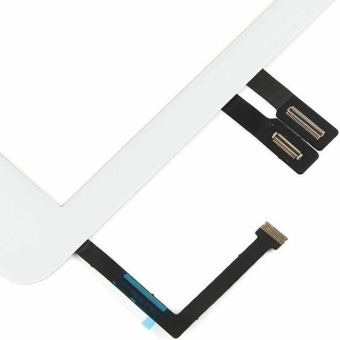 for iPad 6th Generation Screen Replacement Glass Touch Digitizer Premium Kit (9.7" 6th Gen 2018, A1893 A1954) + Home Button, Tools, Adhesive, QuickStart Guide + Video - White in Saudi Arabia