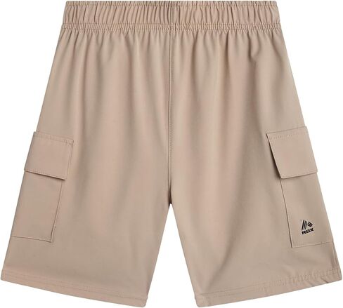 RBX Boys' Athletic Shorts - 2 Pack Active Performance Woven Shorts for Kids - Basketball Activewear Shorts for Boys (8-16) in Saudi Arabia