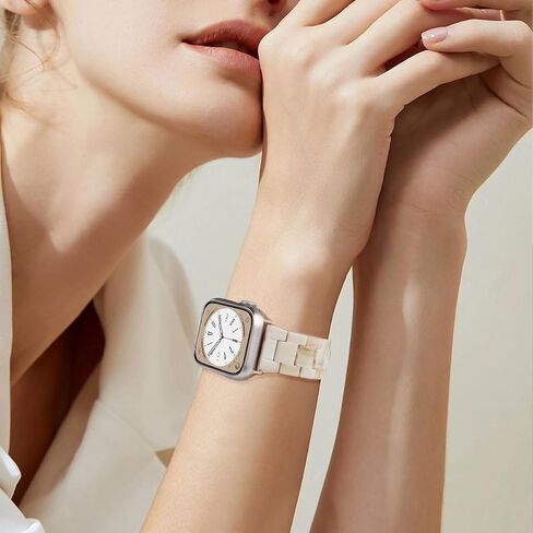 راتنج ساعة فرقة متوافقة مع فرقة Apple Watch للنساء 38 مم 40 مم 41 مم سلحفاة سوار معصم المعصم المعدني للسلحف in Saudi Arabia
