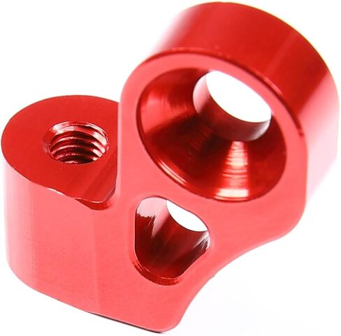 CNC Aluminum Metal Clutch Fixed Mount for 1/5 RC Car HPI rv Baja 5b 5t 5sc SS Engine Upgrade Part (Orange) in Saudi Arabia