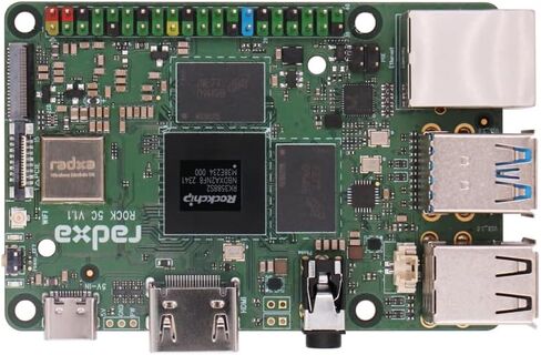 Radxa Rock 5C(Lite) RK3588S2, 8-core CPU SBC, HDMI with 8K Output, PCIe 2.1 1-Lane, Gigabit Ethernet, Single Board Computer Rock 5C 8GB in Kuwait