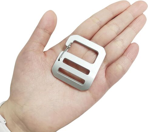 G Hook Buckles Tactical Adjustable Webbing G Shaped Wave Buckle with Adjustable Spring Door, G-Clip Backpack Strap in Kuwait