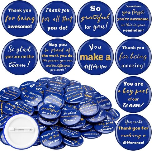 Tondiamo 100 Pcs Christian Button Pins Inspirational Employee Appreciation Gifts Bible Verse You Are Brave Religious Pins Thank You Party Favors for Teacher Coworker Staff in Saudi Arabia