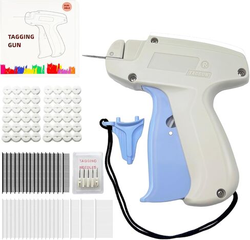 Mini Stitch Gun Speedy Fixer with 6 Needles for Clothing and Quilt Holder, 3500 Pcs(1500 White 5mm & 1500 Black 5mm & 200 10mm & 20/30/40/mm Each 100) Fasteners, Tagging Gun for Clothes, Pink in Saudi Arabia