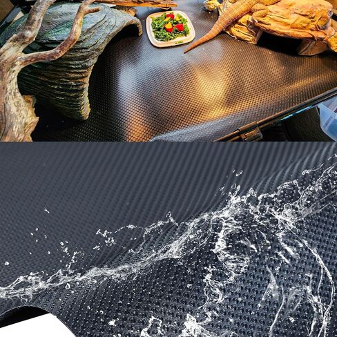 HERCOCCI Bearded Dragon Tank Accessories, Reptile Bridge Hammock Plants Jungle Climbing Vines Terrarium Decor for Bearded Dragon Snake Gecko Lizard in Saudi Arabia
