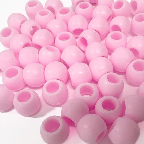DONNA Kids Jellyish Hair Beads – Squishy, Jellyish Twist 14MM Rubber Beads, Safe & Durable Hair Accessories for Kids, Silicone Feeling, Beads Jewelry Making Kit DIY Hair Braiding, White Color 1PC in Saudi Arabia