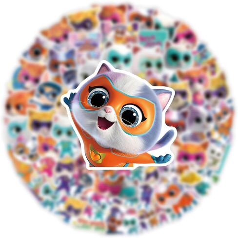 Cartoon Wicked Stickers 60Pcs for Laptop Water Bottle Bike Skateboard Luggage Computer Vinyl Decals Stickers Decor. (B) in Saudi Arabia
