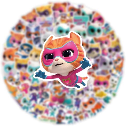 Cartoon Wicked Stickers 60Pcs for Laptop Water Bottle Bike Skateboard Luggage Computer Vinyl Decals Stickers Decor. (B) in Saudi Arabia