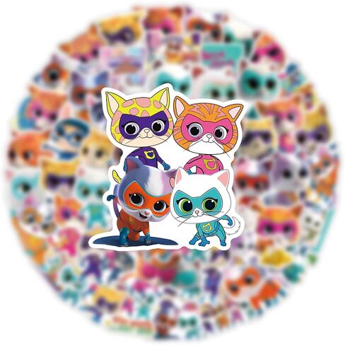 Cartoon Wicked Stickers 60Pcs for Laptop Water Bottle Bike Skateboard Luggage Computer Vinyl Decals Stickers Decor. (B) in Saudi Arabia