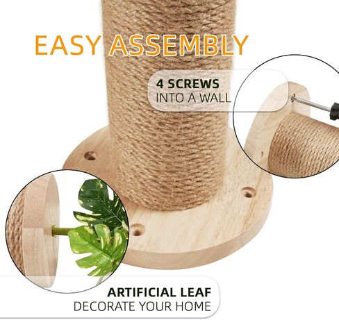 Cat Wall Shelves, 11.8 Inch Cat Wall Steps for Drywall, Cat Wall Furniture, Cat Stairs for Wall Mounted with Jute Scratching Cat Shelf for Most Kitten, Large Cats, 2 of Pack in Saudi Arabia