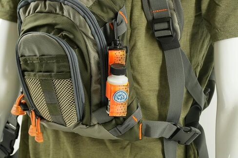 Loon Outdoors غبار مسحوق الجاف ذبابة عائمة مع حامل الهز الجاف كينجفيشر in Kuwait