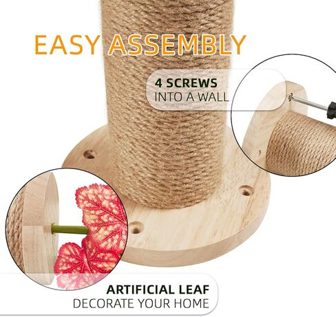 Cat Wall Shelves, 11.8 Inch Cat Wall Steps for Drywall, Cat Wall Furniture, Cat Stairs for Wall Mounted with Jute Scratching Cat Shelf for Most Kitten, Large Cats, 2 of Pack in Saudi Arabia