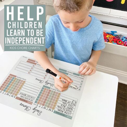 Rustic Magnetic Chore Chart for Adults - Chore Board for Family Chore Chart, Chores Chart for Adults, Dry Erase Chore Chart for Teenagers, Chore Chart Magnetic, Chore Chart for Kids Multiple Kids in Saudi Arabia