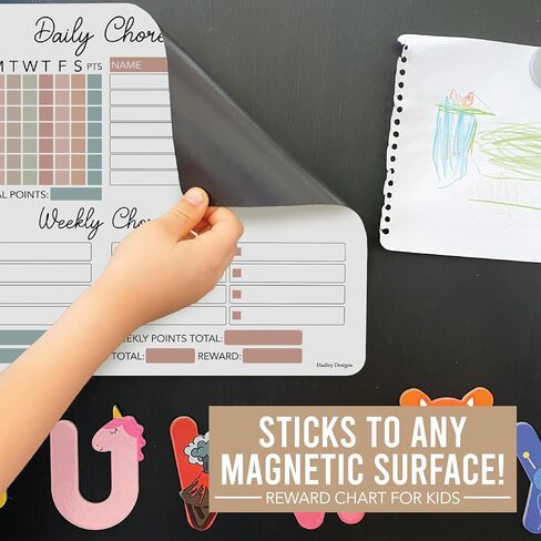 Rustic Magnetic Chore Chart for Adults - Chore Board for Family Chore Chart, Chores Chart for Adults, Dry Erase Chore Chart for Teenagers, Chore Chart Magnetic, Chore Chart for Kids Multiple Kids in Saudi Arabia