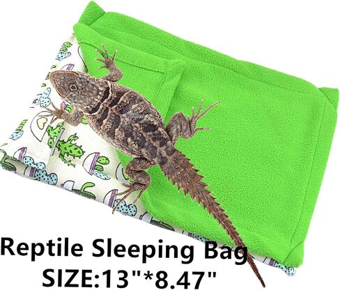 Bearded Dragon Bed and Reptile Hammock Swing Hanging Bed, Reptile Accessories, Small Pet Animal Hide Habitat Shelter, Cage Accessories for Bearded Dragon Leopard Gecko (Colorful) in Saudi Arabia
