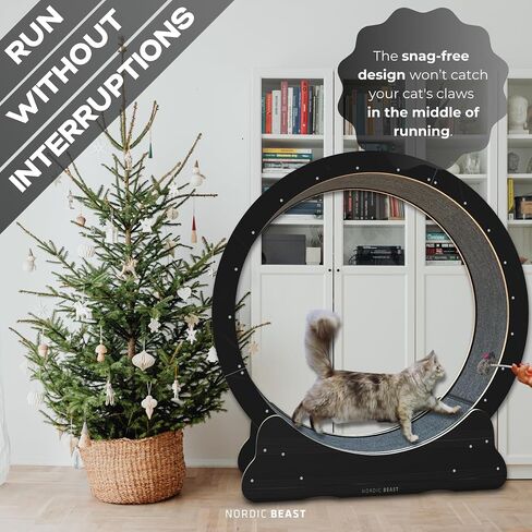 Leopard Replacement Carpet for Cat Wheel (139'' x 14.55'') – Cat Running Wheel - Cat Wheel Mat - Large Cat Treadmill for Indoor Cats - Cat Exercise Wheel Indoor - Cat Exercise Wheel Indoor Extra Large in Saudi Arabia