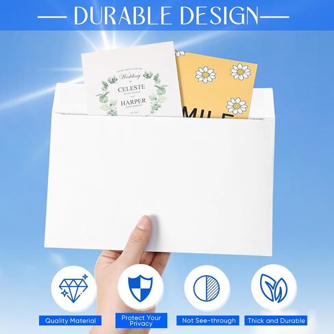500 Pcs Tax Form Envelopes for 1099 MISC, 1099-R & DIV - INT Forms 2025 Double Window Tax Envelopes Security Tinted Self Sealed Envelopes Designed for Quickbooks or Tax Software 5 5/8 Inch x 9 Inch in Saudi Arabia