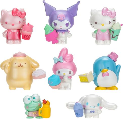 Hello Kitty and Friends Dreamland 8-Pack with Mix and Match Dreamy Accessories - 2" Figures - Officially Licensed Sanrio Product from Jazwares in Saudi Arabia