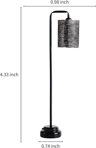 Waldosia 1:12 Scale Dollhouse Miniature LED Modern Floor Lamp in Saudi Arabia