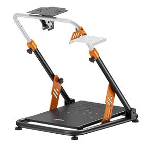 PXN-A11Racing Wheel Stand Foldable Racing Simulator Cockpit Steering Wheel Stand for Logitech G25/G27/G29/G923/GT500/T300GT/T300RS/T500RS/TGT/TSPC/Fanntec CSR CSE/MOZA R3 R5 PXN-V12