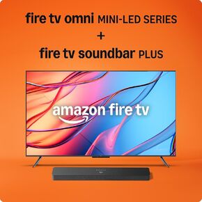 Amazon Fire TV 65" Omni Mini-LED Series with Fire TV Soundbar Plus