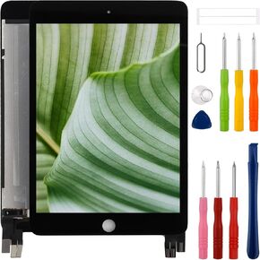 New LCD Touch Screen Digitizer Assembly for iPad Mini 5 2019 7.9" A2133 A2125 A2126 A2124 Touch Screen Digitizer Assembly Replacement with Upgraded Repair Tools Kit-Black