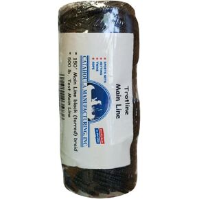 Andwing 150 feet, 500 Pound Test Tarred, Braided Main Line for Trotline