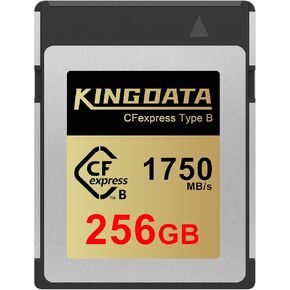 256GB CFexpress Type B Memory Card, RAW 8K Video, Compatible with Camera, for Professional Photography