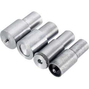 uxcell Snap Buttons Die Mold Set, Electric Snap Pressing Machine Setter Replacement Kit for 831# Fasteners Buttons 15mm Dia