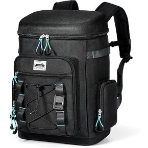 Tactical Cooler Backpack - 30 Can Insulated Waterproof EVA Ice Bag, Leakproof Lightweight Portable Cooler for Camping, Beach, Travel, Picnic, Hiking