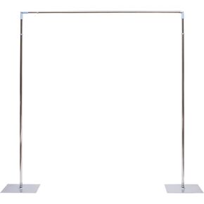 10x20ft Backdrop Stand, Wedding Party Backdrop Stand Pipe Kit Curtain Frame, Professional Background Support, Heavy Duty Photoshoot Stand for Wedding Party Celebration Photography Stage