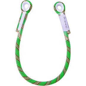 Prusik Cord Eye-to-Eye Pre-Sewn Nylon Heat Resistant Friction Prusik Loop Sutured Terminals Prusik Rope with Plastic Cover 22KN Multiple Sizes of Multi-Purpose Rope for Climbing Arborist Rescue