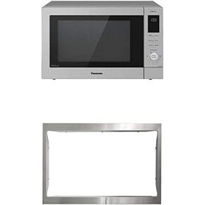 Panasonic Home Chef NN-CD87KS 4-in-1 Microwave Multi-Oven & Microwave Trim Kit NN-TK81KCS (Silver)