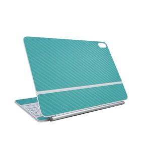 Carbon Fiber Skin Compatible with Apple Magic Keyboard for iPad Air 13-inch (M3) 2025 - Almond Blossom - Premium 3M Vinyl Protective Wrap Decal Cover - Easy to Apply | Made in The USA by MightySkins