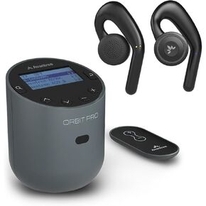 Avantree Orbit Pro - Bluetooth Audio Transmitter & Receiver for TV with 5.1 Surround Sound Passthrough & Avantree TWS116 - Open-Ear Wireless Headphones & Charging Dock with Surroundings Awareness