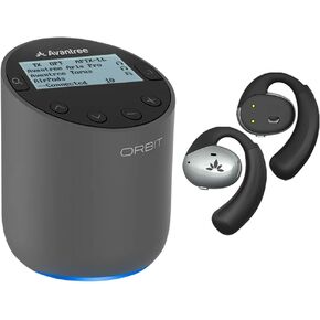 Avantree Orbit Bluetooth 5.0 Audio Transmitter for TV with 5.1 Surround Sound Passthrough Support and Wireless Open-Ear Earbuds for Smart TV Watching for Seniors