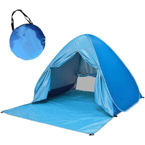 Automatic Pop Up Beach Tent Instant Portable Quick Sun Shelter for 2-3 Persons (Pink)