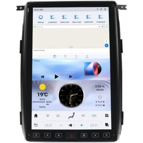 for Ford F150 Radio Upgrade,Fit 2013 2014,Android Stereo Replacement,14.4 inch Tesla Style Touch Screen,Qualcomm 8core CPU,Support Carplay and Android Auto (SYNC1 8-128GB)