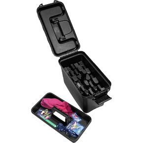 Case Club 35 Pistol Magazine Box with Tray and Extra Storage Compartment