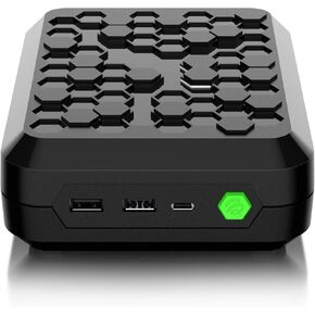 BuzzTV P6 PowerStation 8K Media Device with 8GB RAM, Expandable Storage, Android 13, Dual Quad-Core Processors, and BT-500 Smart Remote