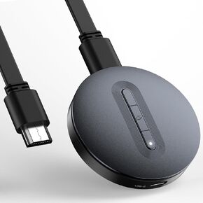محول عرض HDMI اللاسلكي - Miracast Dongle ، DLNA ، AirPlay - توصيل وتشغيل الفيديو/الصوت من الكمبيوتر المحمول ، الكمبيوتر الشخصي ، الهاتف الذكي إلى HDTV ، العرض ، الشاشة