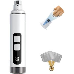 Pet Armor Grinding Dog Nail Grinder, Rechargeable Dog Nail Trimmer, Suitable for Large, Medium and Small Dogs, Upgraded Professional Electric Pet Claw Beauty, Quiet Dog Beauty Tool